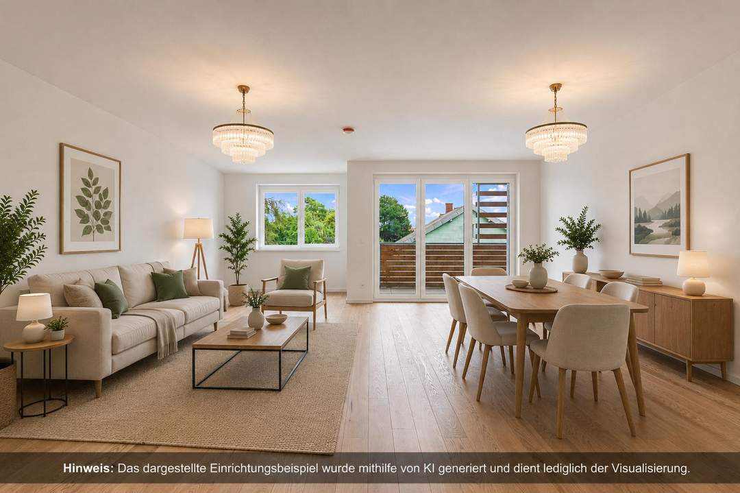 "Provisionsfrei für den Käufer - 3 Zimmer- mit Balkon"