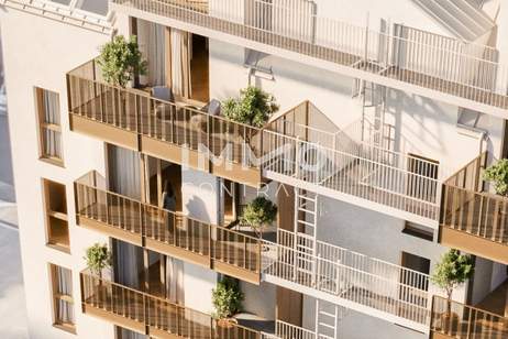 Attraktive 2-Zimmer-Erstbezugswohnung mit Balkon, Wohnung-kauf, 298.000,€, 1220 Wien 22., Donaustadt