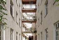 Neubau Living mit Hofblick 2-Zimmer-Eigentum mit Blick in den Innenhof