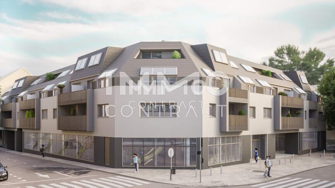 Für Singles und Paare mit hohen Ansprüchen! Nachhaltiger Neubau mit tollem Balkon