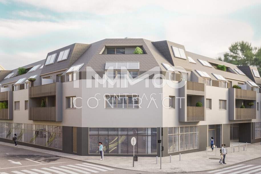 Für Singles und Paare mit hohen Ansprüchen! Nachhaltiger Neubau mit tollem Balkon, Wohnung-kauf, 295.100,€, 1140 Wien 14., Penzing