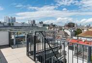 Exklusive Dachgeschoss-Maisonette mit zwei Terrassen & Weitblick - Erstbezug!