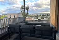 Wunderschöne &amp; vollmöblierte 2-Zimmerwohnung in absoluter Ruhelage mit schönem Ausblick von großer Terrasse - en suite Badezimmer inklusive