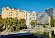 Exklusive 2-Zimmer-Residenz mit Balkon und Panoramablick über den Donaukanal