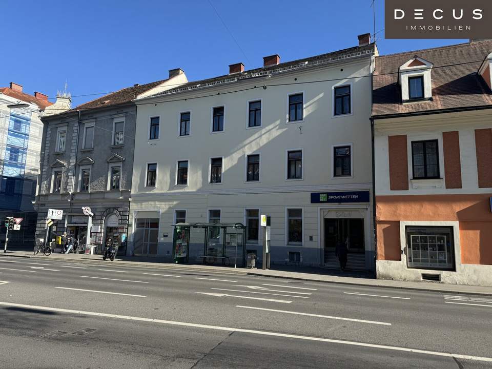 | RENDITEOBJEKT IN 8020 GRAZ | 800m² | ZINSHAUS | 1,85 Mio. € KAUFPREIS | VORVERMARKTUNG