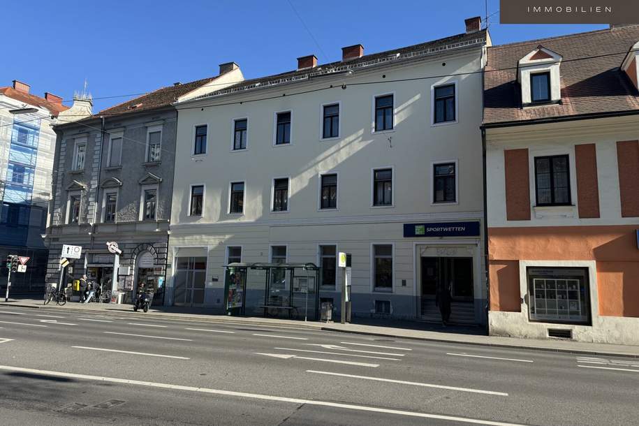 | RENDITEOBJEKT IN 8020 GRAZ | 800m² | ZINSHAUS | 1,85 Mio. € KAUFPREIS | VORVERMARKTUNG, Gewerbeobjekt-kauf, 1.850.000,€, 8020 Graz(Stadt)