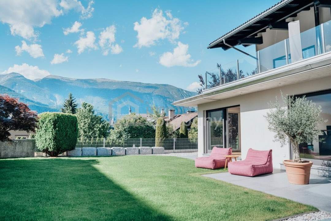 „ Luxus ist – wenn dieser Ausblick Ihnen gehört“ – Premium Gartenwohnung mit erstklassiger Architektur in bester Stadtlage