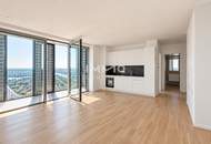 47. Etage mit 38qm Loggia: DC2 Tower: 3 Zimmer mit Skylineblick