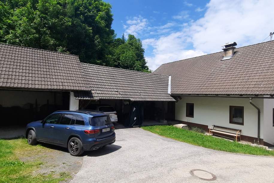 Bauernhaus mit Nebengebäude zwischen Hermagor und Villach - renovierungsbedarf, Haus-kauf, 189.000,€, 9613 Villach Land
