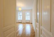 Einsiedlerpark: Herrliche Eckwohnung + Grünblick + Nachmittagssonne + 650m zur U4 + Altwien-Elemente