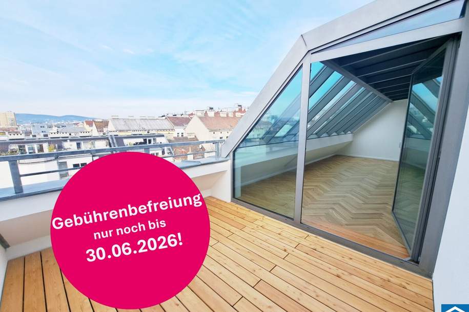 1150 Wien: 4 Zimmer-Dachgeschoß-Maisonettewohnung in U-Bahn-Nähe!, Wohnung-kauf, 799.000,€, 1150 Wien 15., Rudolfsheim-Fünfhaus