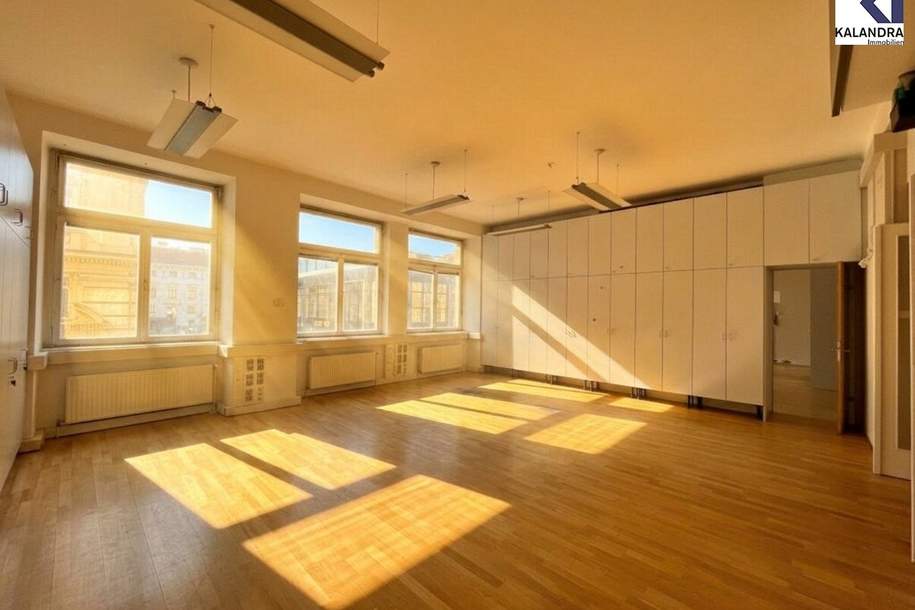360° TOUR // KLASSISCHES ALTBAUBÜRO NAHE ALBERTINA, Gewerbeobjekt-miete, 3.759,11,€, 1010 Wien 1., Innere Stadt
