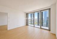 Skyline Living im DC2 Tower – 2 Zimmer, Westsonne & 15 m² Loggia mit Blick auf Kahlenberg & Leopoldsberg