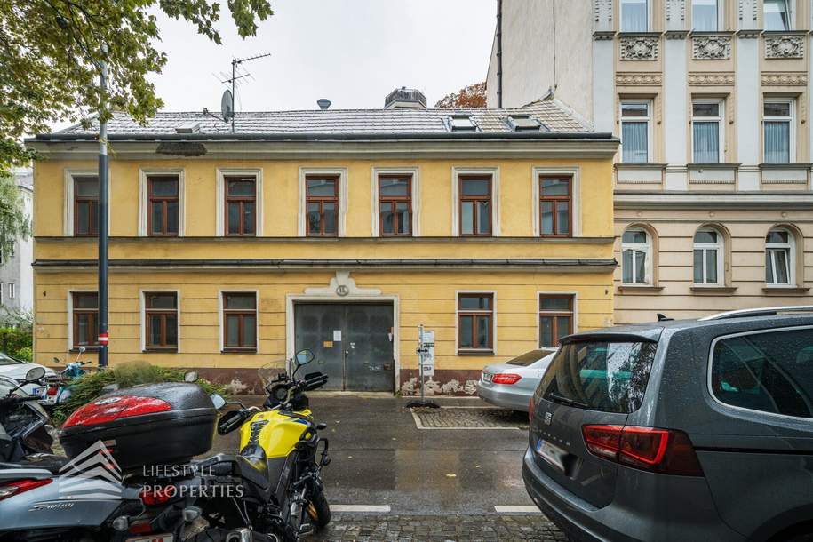 Bestandsfreies Gründerzeit-Zinshaus mit bewilligtem Ausbau-Potential, Nähe Wilhelminenberg, Gewerbeobjekt-kauf, 1.096.000,€, 1160 Wien 16., Ottakring