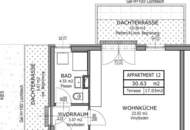 Neuwertige 1-Zi-Wohnung mit 2 Terrassen in 1210 Wien zur Miete! Anmietung MÖBLIERT oder UNMÖBLIERT möglich!