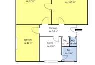 Gepflegte 3-Zimmer-Wohnung mit Garage