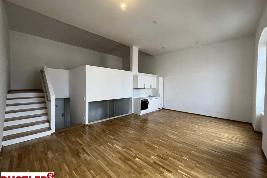 Helle und geräumige Loft Wohnung, Wohnung-miete, 1.025,00,€, 1110 Wien 22., Donaustadt