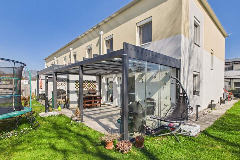 Neuwertiges 4-Zi-Reihenhaus mit Garten, Terrasse &amp; 2 Stellplätzen in Unterwaltersdorf!, Haus-kauf, 480.000,€, 2442 Baden