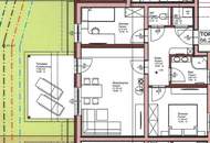 KAUFVEREINBARUNG!!! Perfekt aufgeteilte Gartenwohnung in sonniger Lage im "Piererdorf-II"- Top F2