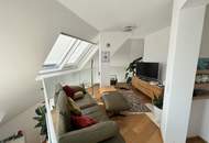 Lichtdurchflutete Penthouse Architektur - barrierefreie 5-Zimmer Maisonette-Wohnung in exklusiver Lage mit teiloffener Galerieebene, zahlreichen Terrassen, 2 Bädern und PKW-Garagenplatz