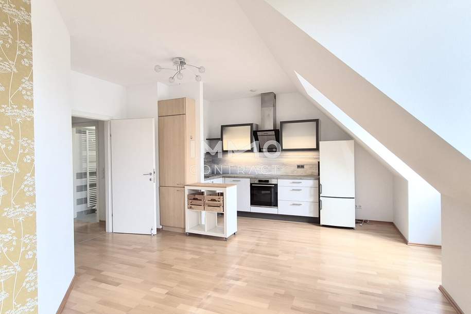 Moderne 2-Zi-DG-Wohnung mit Terrasse & Garage, Wohnung-kauf, 249.900,€, 1230 Wien 23., Liesing