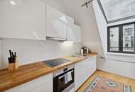 1060! Tolle 4-Zimmer DG-Wohnung mit Galerie und Terrasse Nähe Mariahilferstraße ab März 26!