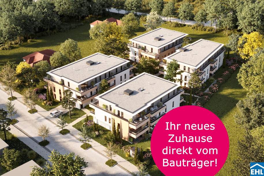 Erfüllen Sie höchste Ansprüche in BELLA VITA - Erwerb direkt vom Bauträger!, Wohnung-kauf, 199.230,€, 2700 Wiener Neustadt(Stadt)