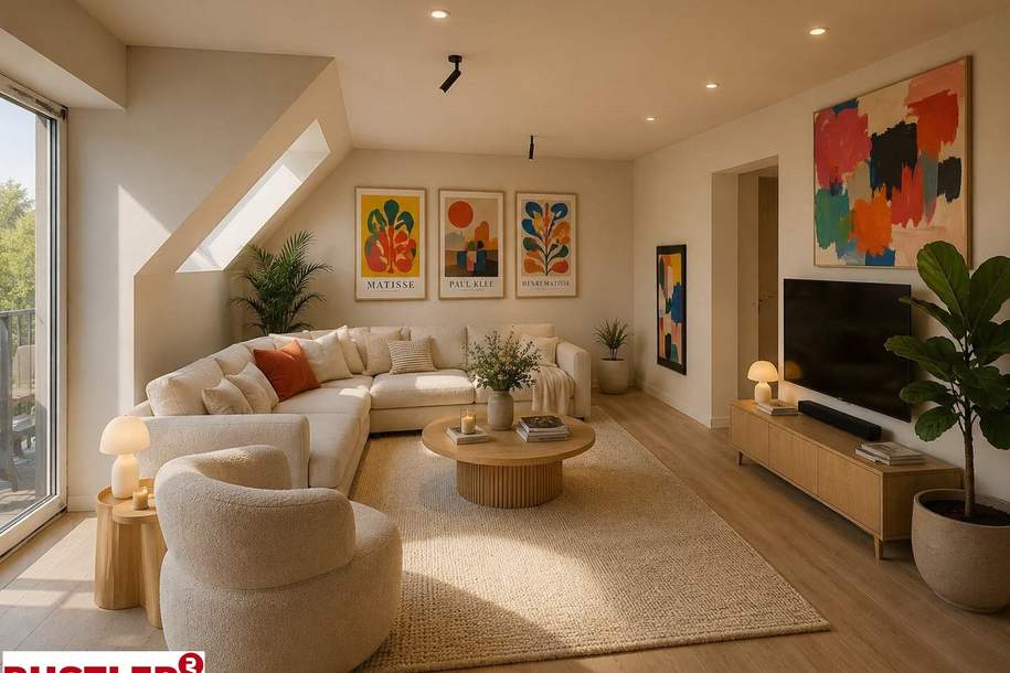 Exklusive Dachgeschosswohnungen mit hofseitigen Terrasse nähe Schubertpark, Wohnung-kauf, 678.000,€, 1180 Wien 17., Hernals