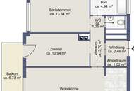 3-Zimmer Wohnung mit Balkon