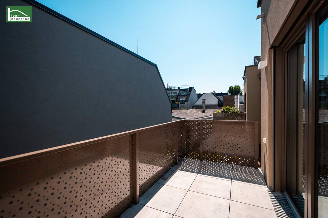 AKTIONSPREIS | KAISERWASSER COLLECTION – 3-Zimmer-Erstbezug mit Terrasse | U1 & Kaiserwasser vor der Haustüre!