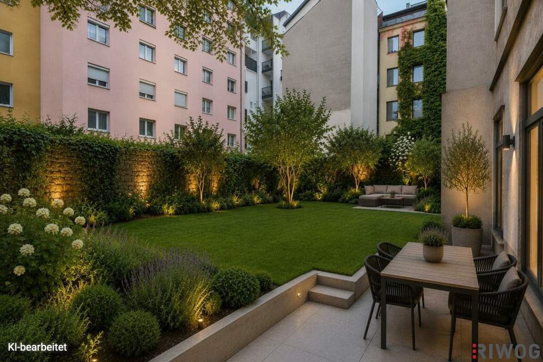 RARITÄT | KOMPLETT HOFSEITIGE ALTBAU-GARTENWOHNUNG | Sanierungsbedürftig | Gesamte Etage im Hoftrakt | Nähe Einsiedlerpark, U4 Margaretengürtel, künftiger U2-Station Reinprechtsdorfer Straße