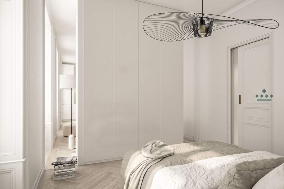 MINI FLATS: Elegantes Studio im revitalisierten Altbau, Wohnung-kauf, 409.000,€, 1030 Wien 3., Landstraße