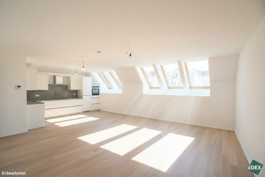 Dachgeschoss-Maisonettewohnung mit zwei Terrassen in ruhiger Innenhoflage, Wohnung-kauf, 1.149.000,€, 1190 Wien 19., Döbling