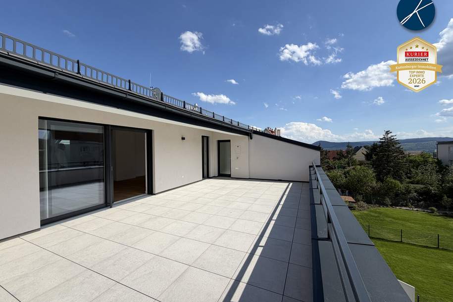 Open House am 19. Juni - Großzügiger Dachgeschoßtraum mit 58m² Terrasse (Top 10) - Neubauprojekt am Kremser Steindl, Wohnung-kauf, 1.149.000,€, 3500 Krems an der Donau(Stadt)