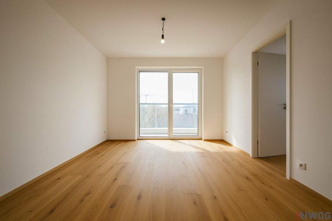Erstbezug | helle 2-Zimmerwohnung mit südseitigem Balkon | Luftwärmepumpe | optionaler Tiefgaragenplatz | Fertigstellung 1Q26
