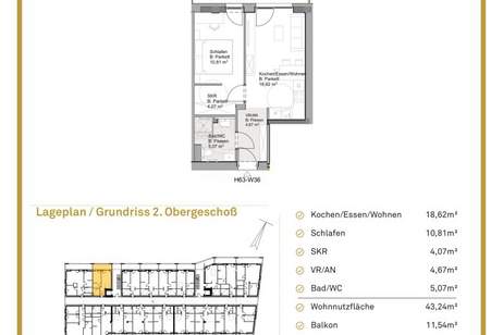 Ertragreich investieren: Das GRAZL Bauherrenmodell im Überblick, Wohnung-kauf, 231.326,€, 8051 Graz(Stadt)