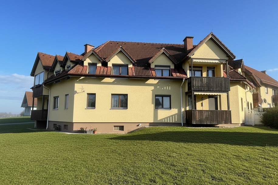 Charmante 2 Zimmer-Wohnung in Merkendorf mit Balkon und Carport, Wohnung-kauf, 117.000,€, 8344 Südoststeiermark