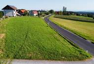 Sonniges Baugrundstück mit Aussicht ins Grüne in Sankt Stefan ob Stainz!