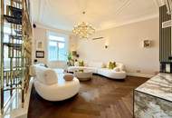 The essence of Vienna - Exklusives Altbaujuwel am Naschmarkt – 167 m² zeitlose Eleganz, Blick auf Wiens neuen Naschpark