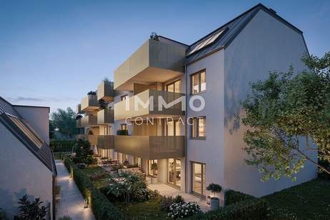Neubau nahe Freizeitgebiet Liesingbach! Balkon mit Grünblick, Wohnung-kauf, 279.000,€, 1230 Wien 23., Liesing