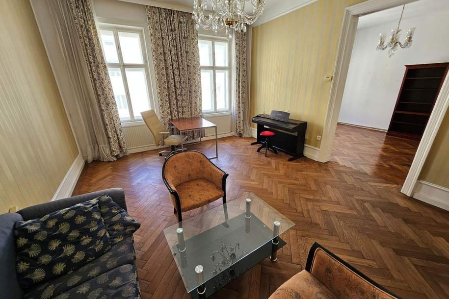ELEGANTE ALTBAUWOHNUNG IN INNENSTADTNÄHE, Wohnung-miete, 1.590,00,€, 1040 Wien 4., Wieden