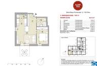 Pool, Fitness und Sauna –2-Zimmerwohnung mit Balkon! Hohe Qualität trifft Effizienz - Smart Wohnung im Sonnwendviertel