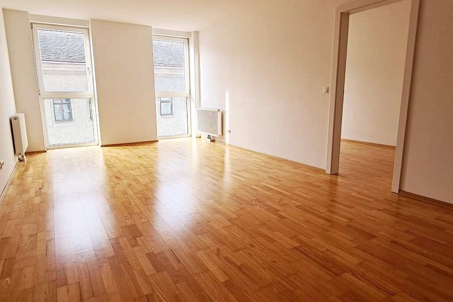 INNSTASSE, unbefristete 67 m2 Altbau, 2 Zimmer, Komplettküche, Wannenbad, Parketten, 3. Liftstock, Wohnung-miete, 875,15,€, 1200 Wien 20., Brigittenau
