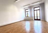 Klassisch-schönes ALTBAU- Büro mit BALKON zur Mariahilfer Straße in unmittelbarer U3-Nähe