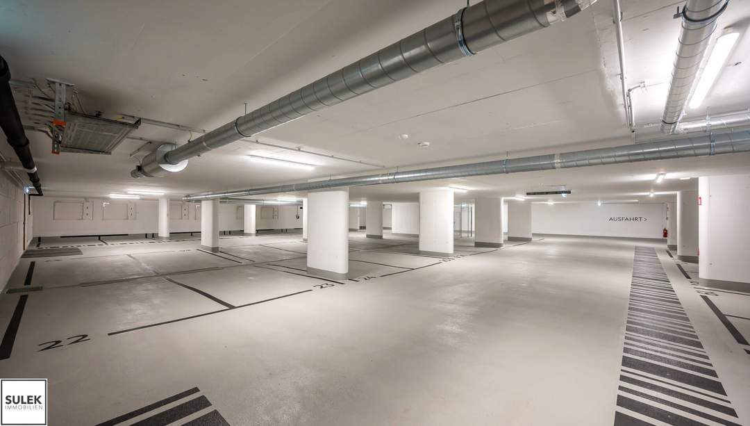 Tiefgaragenstellplätze ab sofort mieten - Apollogasse 18 - 2.UG, Neubau - nahe Westbahnhof/Mariahilfer Straße