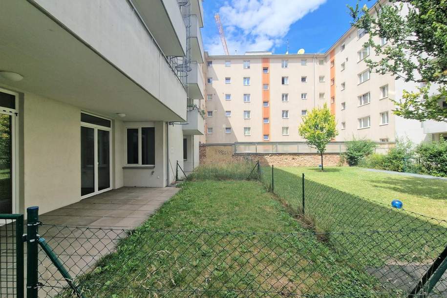 Ruhige Gartenwohnung mit coolem Grundriss und Terrasse - U1 Nähe!!!, Wohnung-miete, 1.356,51,€, 1100 Wien 10., Favoriten
