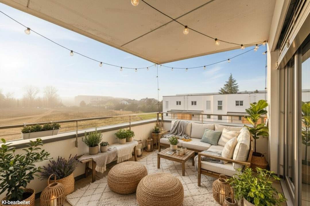 PROVISIONSFREI! Ideale 4-Zimmer-Wohnung für Ihre zukünftigen Mieter | Zwei Bäder | Loggia und Schrankraum