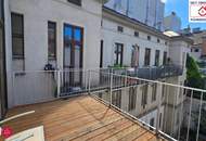 Charmante Altbauwohnung mit zwei Balkonen im Herzen des 5.Bezirks (zweiter Stock ohne Lift)