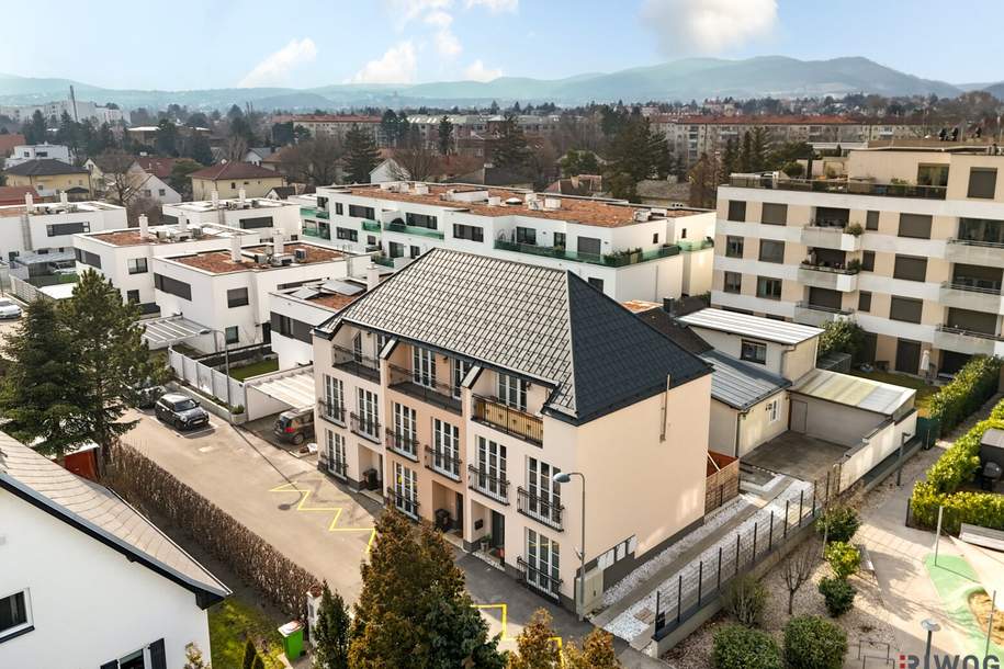 Nachhaltig vermietetes Anlagepaket mit ca. 376m² WNF | Ein Einfamilienhaus und drei Reihenhäuser | HMZ-Erhöhungen für 2026 & 2028 vereinbart, Gewerbeobjekt-kauf, 2.100.000,€, 1230 Wien 23., Liesing