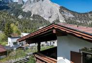 Tirolerhaus mit großem Garten, Pool und Baugrund – attraktive Lage in Scharnitz-Gießenbach